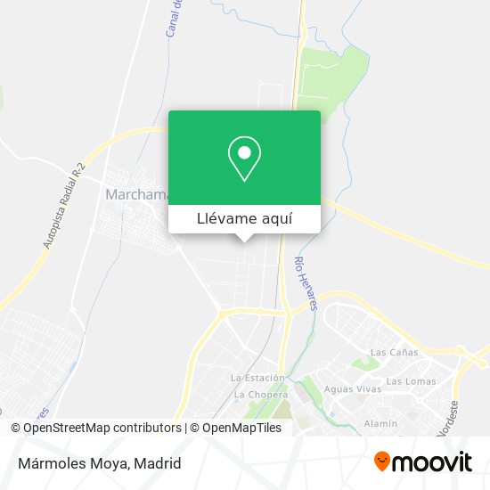 Mapa Mármoles Moya