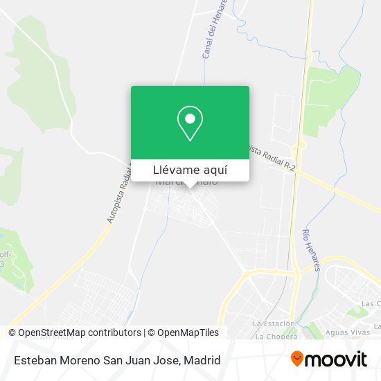 Mapa Esteban Moreno San Juan Jose