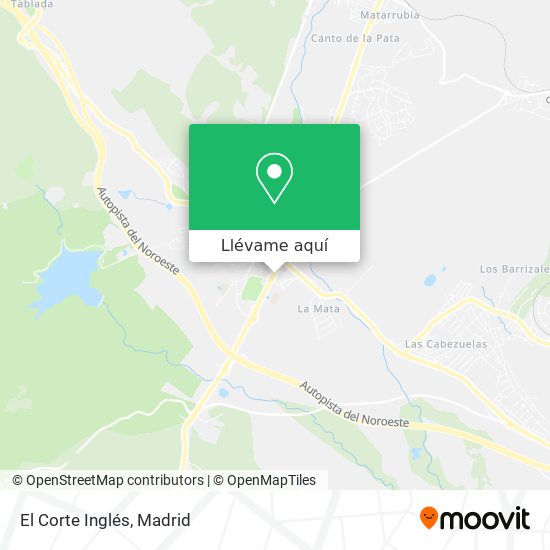 Mapa El Corte Inglés