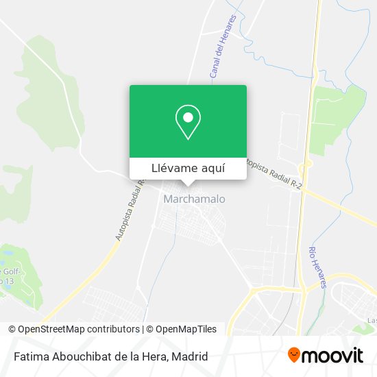 Mapa Fatima Abouchibat de la Hera