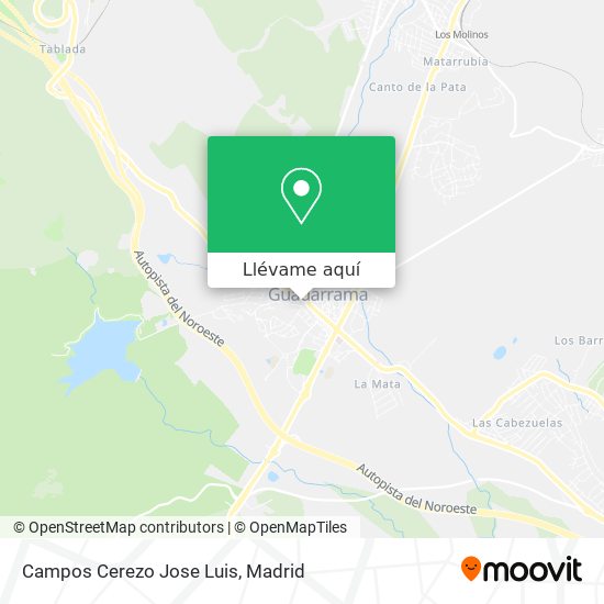 Mapa Campos Cerezo Jose Luis