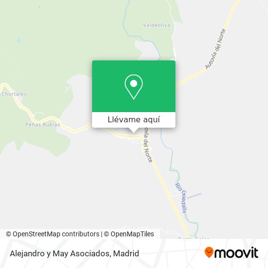 Mapa Alejandro y May Asociados