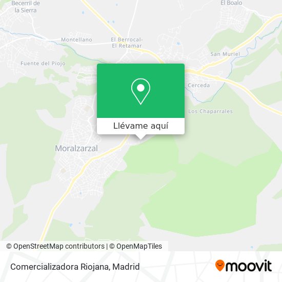 Mapa Comercializadora Riojana