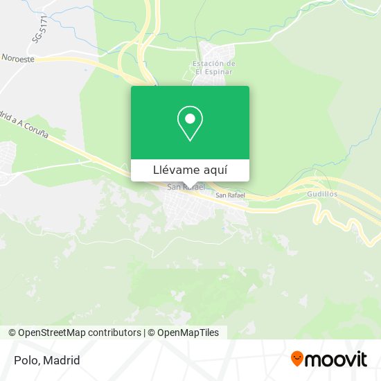 Cómo llegar a Polo en El Espinar en Autobús?