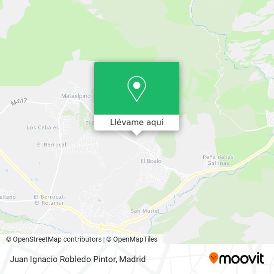 Mapa Juan Ignacio Robledo Pintor