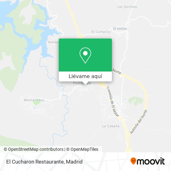 Mapa El Cucharon Restaurante