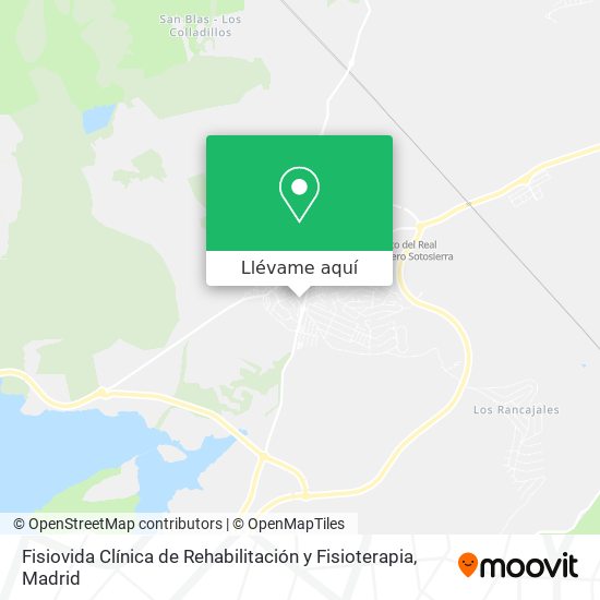 Mapa Fisiovida Clínica de Rehabilitación y Fisioterapia