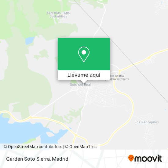 Mapa Garden Soto Sierra