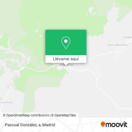 Mapa Pascual González, a