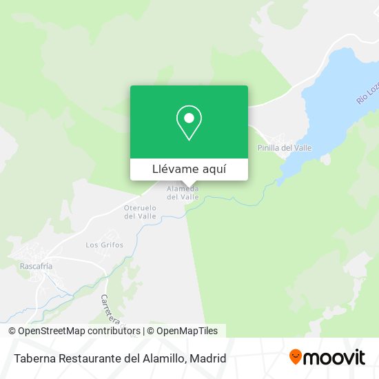 Mapa Taberna Restaurante del Alamillo