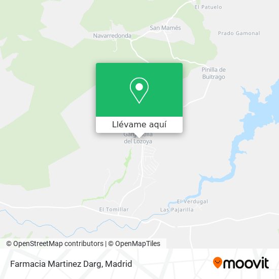 Mapa Farmacia Martinez Darg