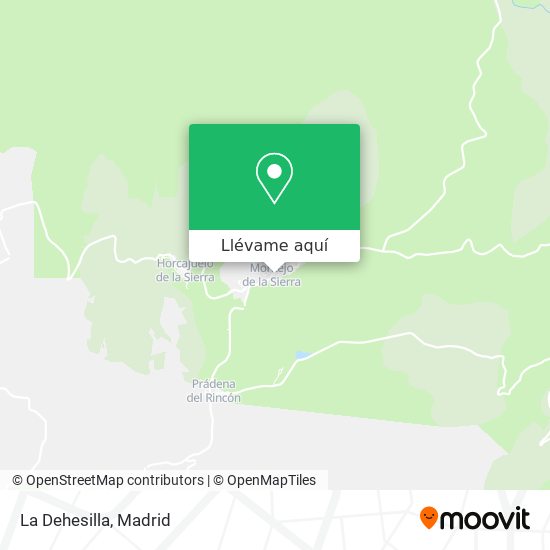 Mapa La Dehesilla