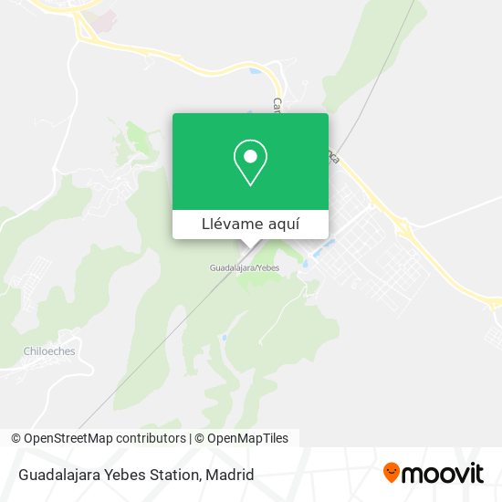 Mapa Guadalajara Yebes Station