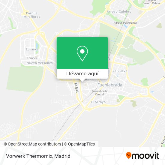 Mapa Vorwerk Thermomix