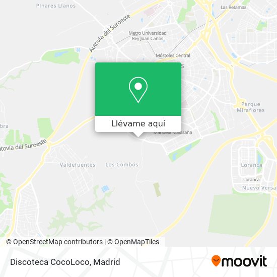 Mapa Discoteca CocoLoco