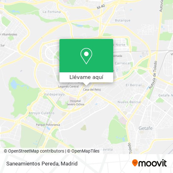 Mapa Saneamientos Pereda