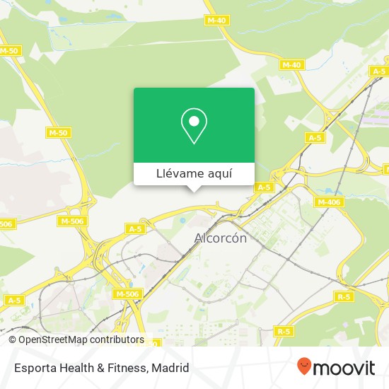 Mapa Esporta Health & Fitness