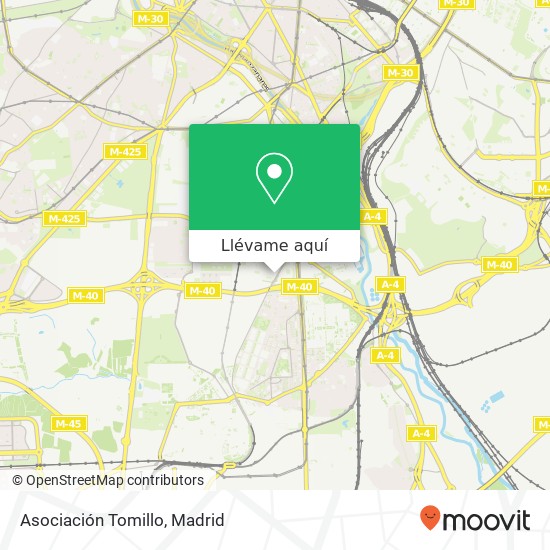 Mapa Asociación Tomillo