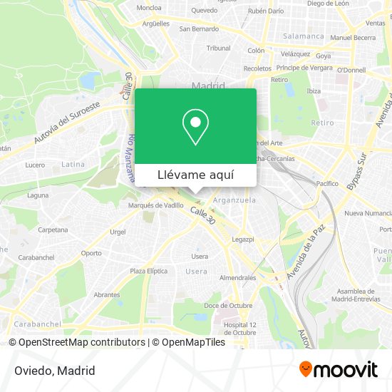 Mapa Oviedo