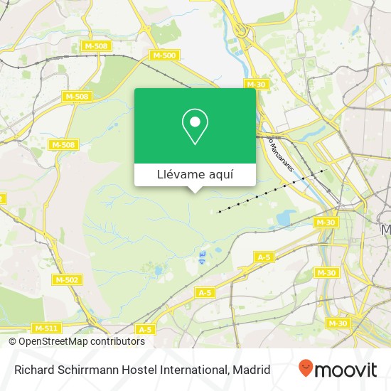 Mapa Richard Schirrmann Hostel International