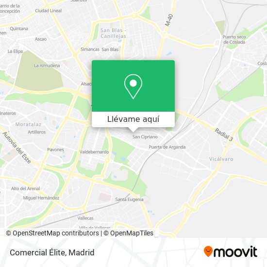 Mapa Comercial Élite