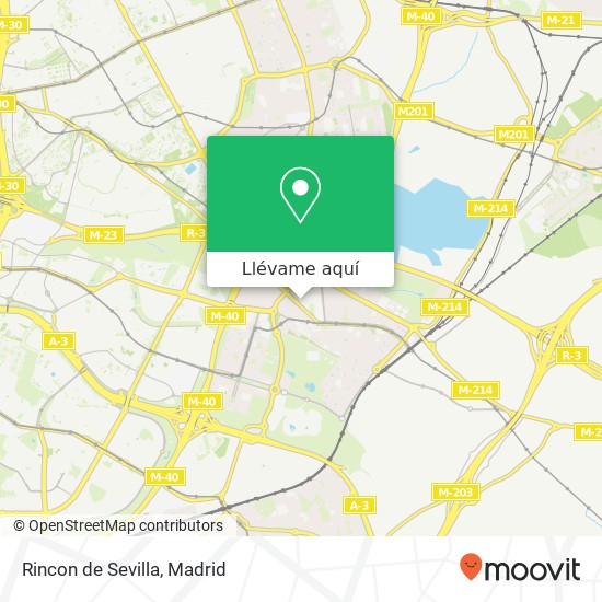 Mapa Rincon de Sevilla
