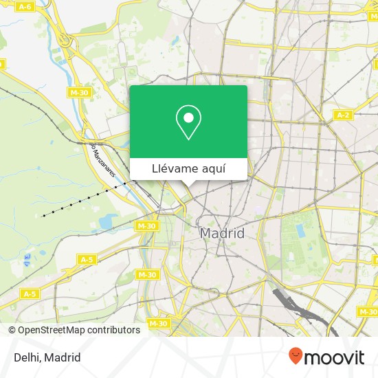 Mapa Delhi