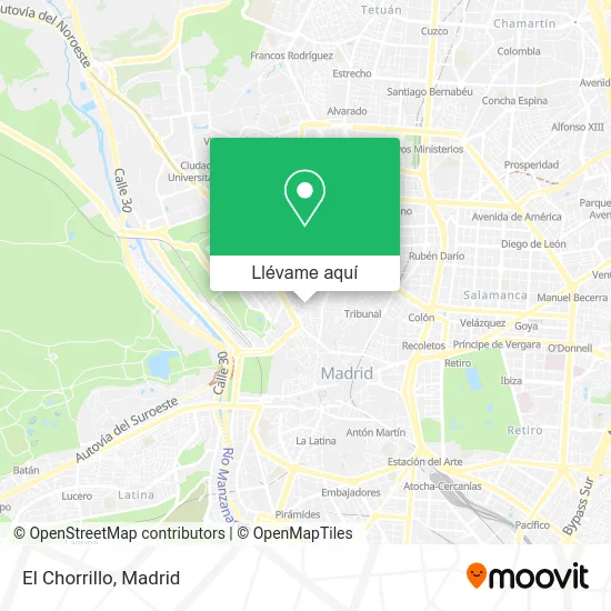Mapa El Chorrillo