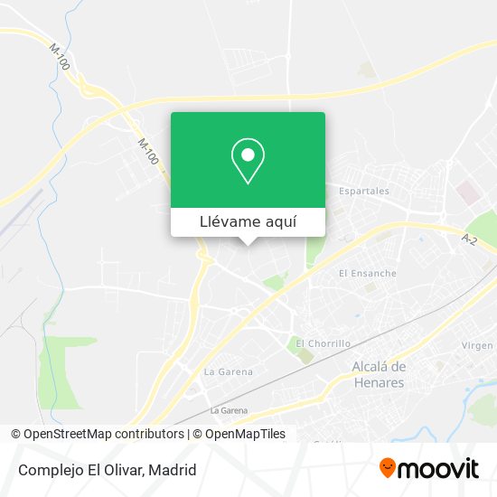 Mapa Complejo El Olivar