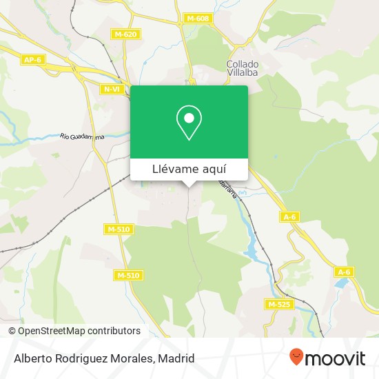 Mapa Alberto Rodriguez Morales