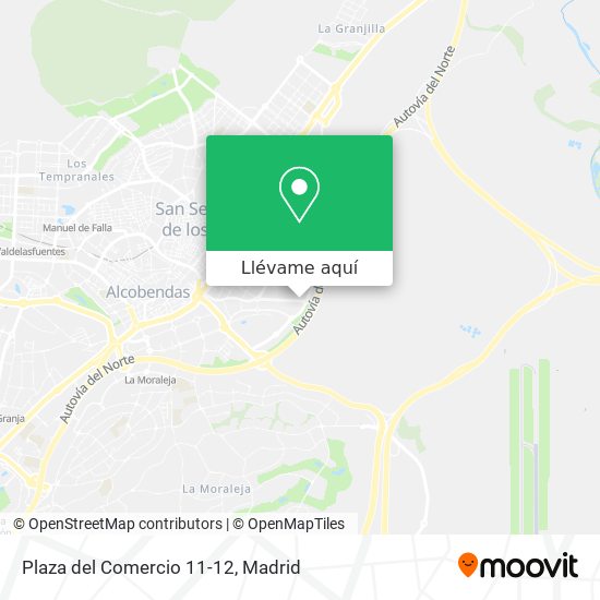 Mapa Plaza del Comercio 11-12