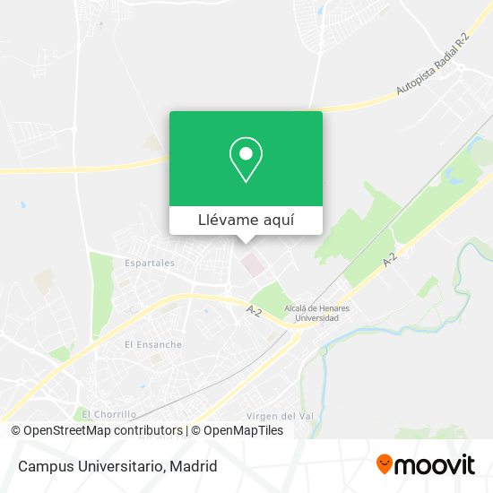 Mapa Campus Universitario