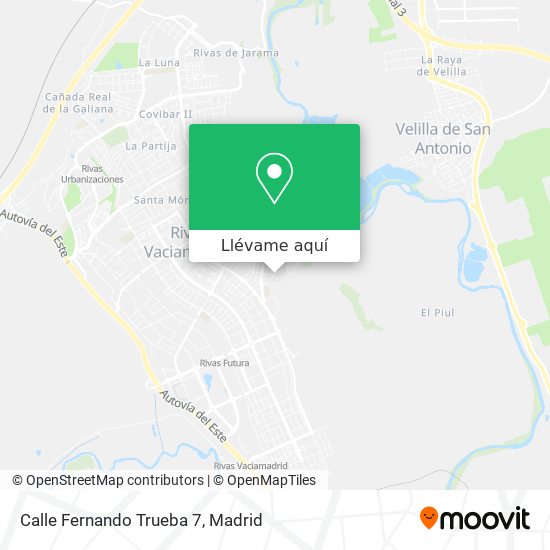 Mapa Calle Fernando Trueba 7