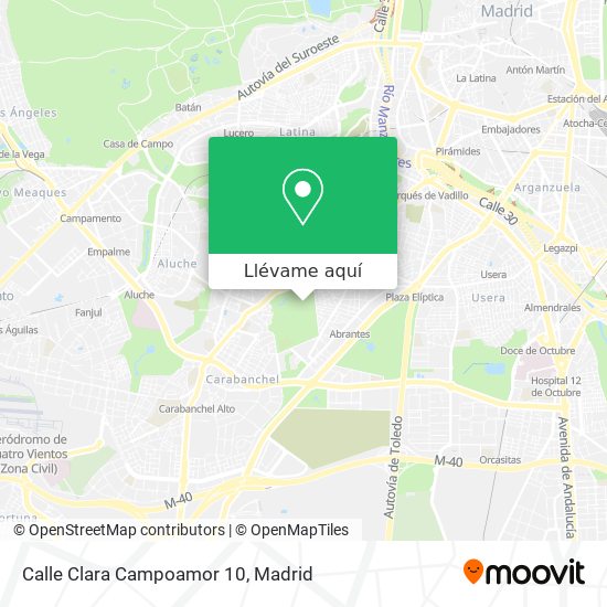 Mapa Calle Clara Campoamor 10