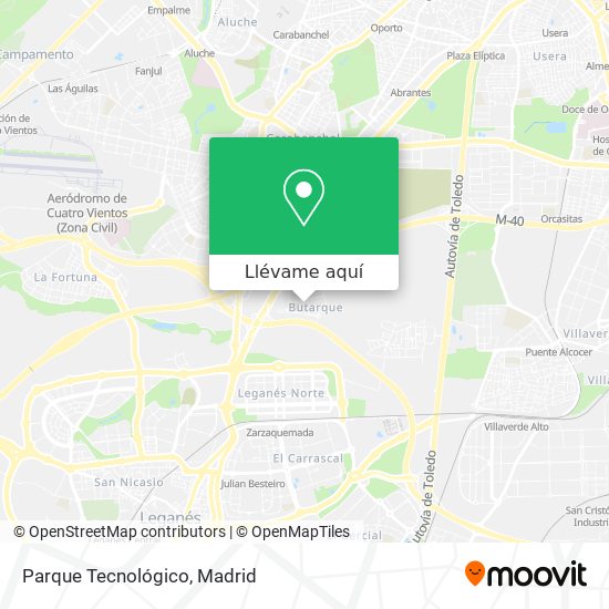 Mapa Parque Tecnológico