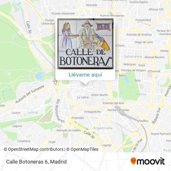 Mapa Calle Botoneras 6