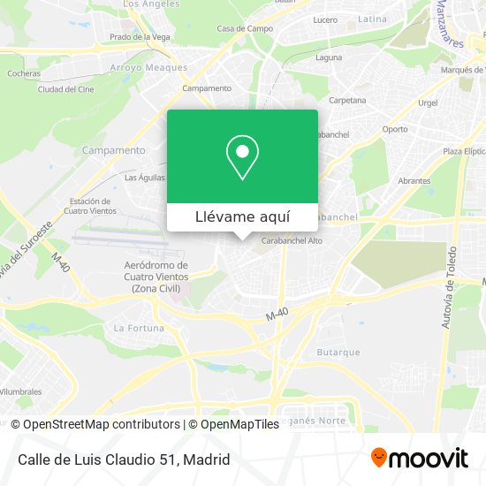 Mapa Calle de Luis Claudio 51