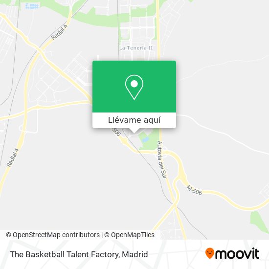Mapa The Basketball Talent Factory