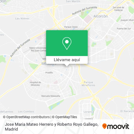 Mapa Jose Maria Mateo Herrero y Roberto Royo Gallego