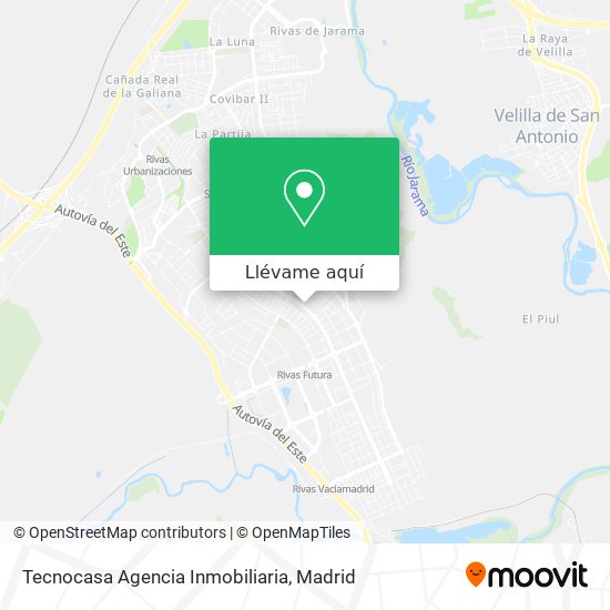 Mapa Tecnocasa Agencia Inmobiliaria