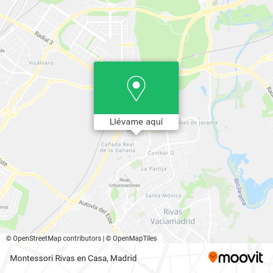 Mapa Montessori Rivas en Casa