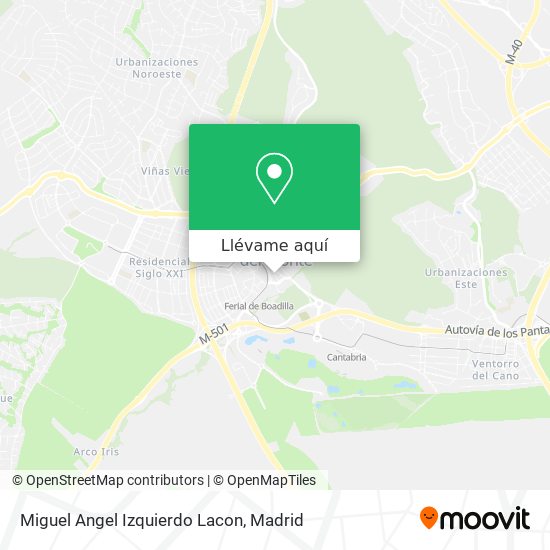 Mapa Miguel Angel Izquierdo Lacon