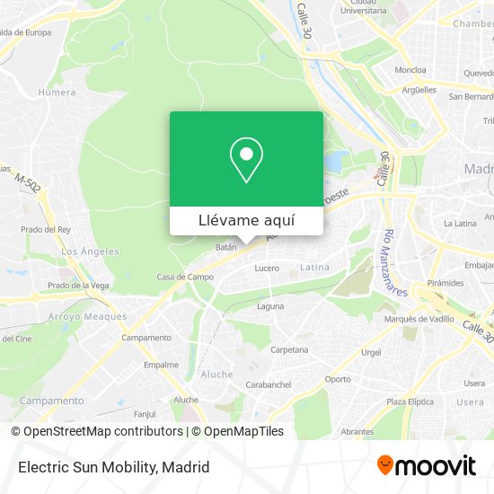 Mapa Electric Sun Mobility