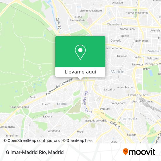 Mapa Gilmar-Madrid Río