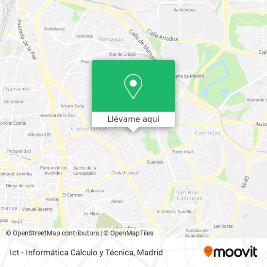 Mapa Ict - Informática Cálculo y Técnica