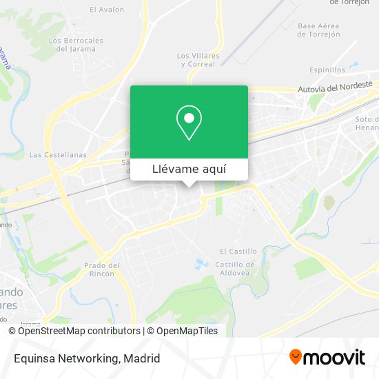 Mapa Equinsa Networking