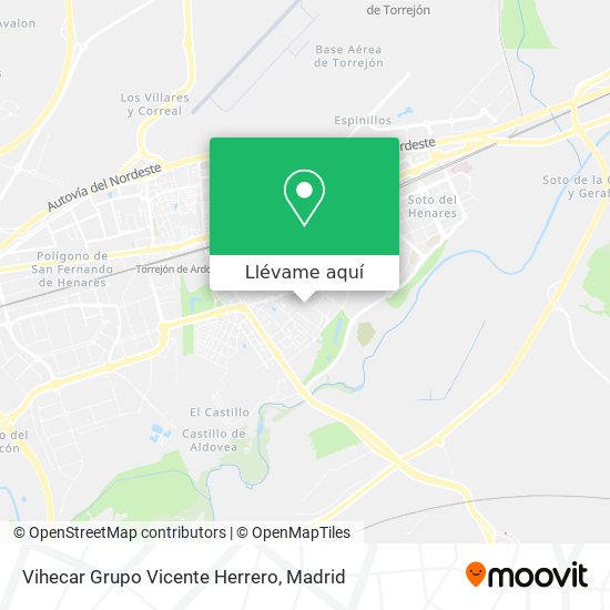 Mapa Vihecar Grupo Vicente Herrero