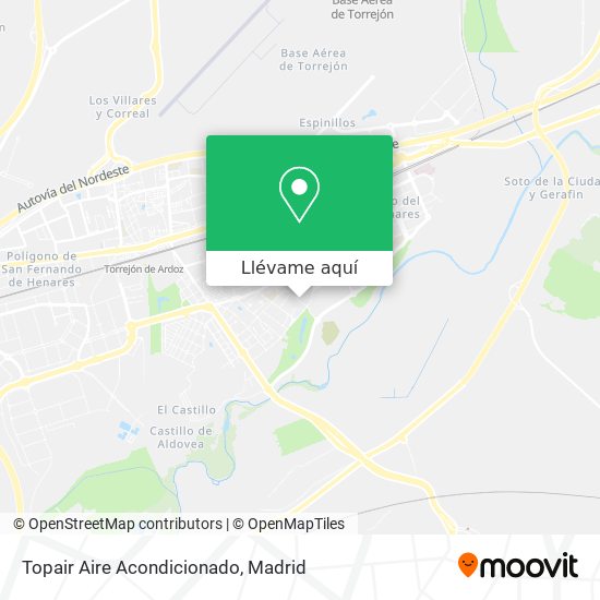 Mapa Topair Aire Acondicionado