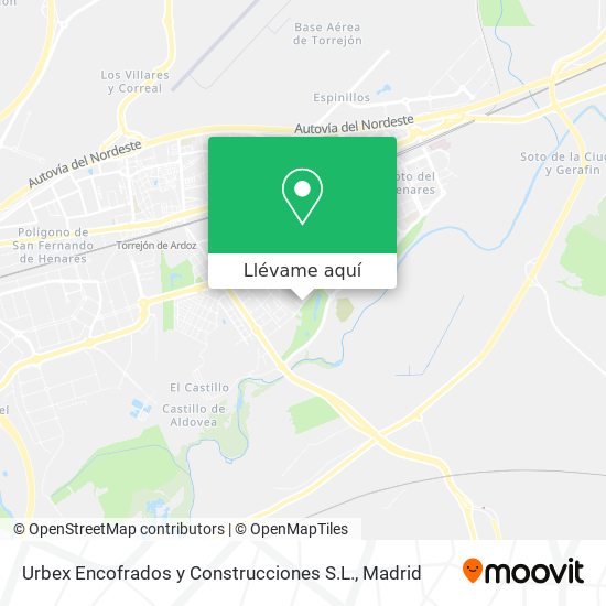 Mapa Urbex Encofrados y Construcciones S.L.