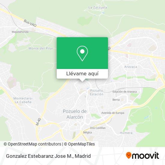 Mapa Gonzalez Estebaranz Jose M.